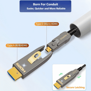 AOCFiberlink 8K HDMI2.1 AOC detachable for conduit installation-EN AOCFiberlink 8K HDMI2.1 AOC detachable for conduit installation-EN