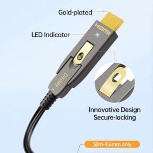 AOCFiberlink Detachable 8K Fibre Optica HDMI Kable AOCFiberlink Detachable 8K Fibre Optica HDMI Kable