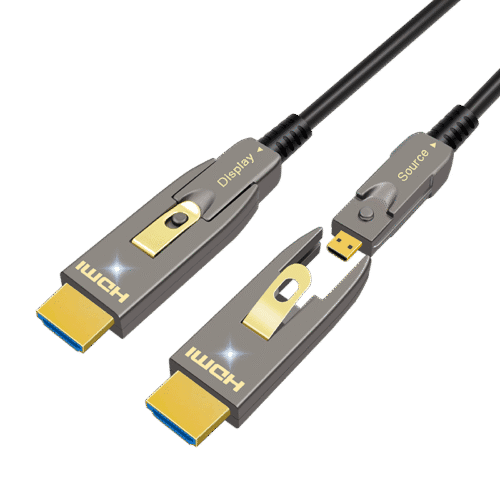 Detachable 8K HDMI 2.1 AOC-Active Optical Cable-AD to AD-48Gbps
