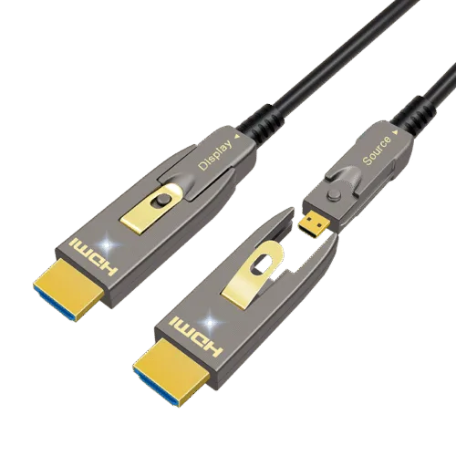 Detachable 8K HDMI 2.1 AOC-Active Optical Cable-AD to AD-48Gbps