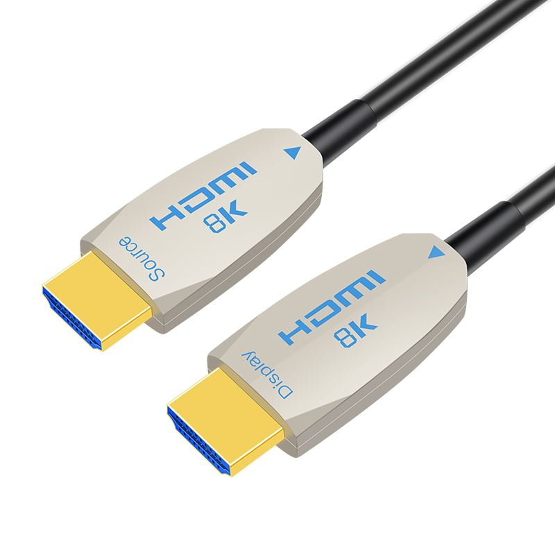 8K HDMI 2.1 Active Optical Cable Slim AOC HDR 48Gbps 8K 60Hz/4K 120Hz 10m