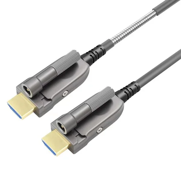 8K Fiber Optic HDMI 2.1 AOC-Active Optical Cable-Armored-AOCFIBERLINK