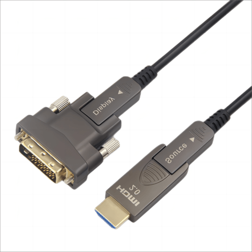 DVI-HDMI AOC-Cable de fibra óptica activo-750