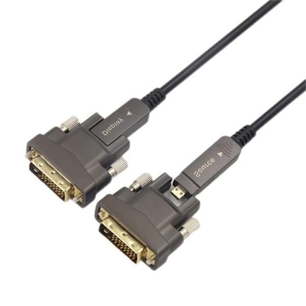 Desmontable DVI-HDMI AOC-Cable de fibra óptica activa-750