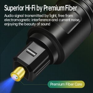 Cable de audio óptico digital Toslink-800