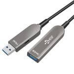 Fiber Optic USB C Cable(50ft),10Gbps High Speed Data Transfer Active - View #4