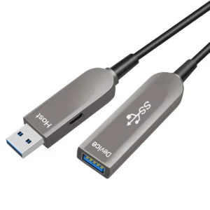 Cable de extensión de fibra óptica USB 3.1 Gen 2 AOC-Active-AM-AF Cable de extensión de fibra óptica USB 3.1 Gen 2 AOC-Active-AM-AF