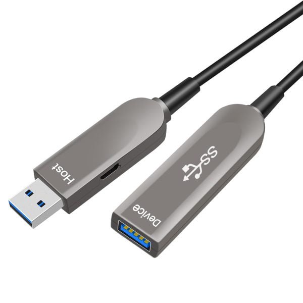 USB 3.1 Gen 2 AOC-Active Optical Fiber Optic Extension Cable-AM-AF