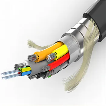 armored 8k fiber optic hdmi cable structure-350