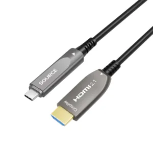 AOCFiberlink USB-C to 4K HDMI Fiber Active Optical Cable-1000 AOCFiberlink USB-C to 4K HDMI Fiber Active Optical Cable-1000