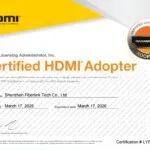 AOCFiberlink-Certified HDMI Adopter