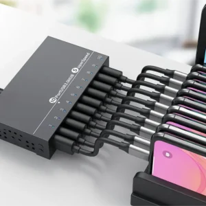 FBWT-U310 10 port USB3-hub application