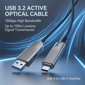 FUAC-3204 USB3.2 Gen2 Active Optical Cable-AM to USBC-800 FUAC-3204 USB3.2 Gen2 Active Optical Cable-AM to USBC-800